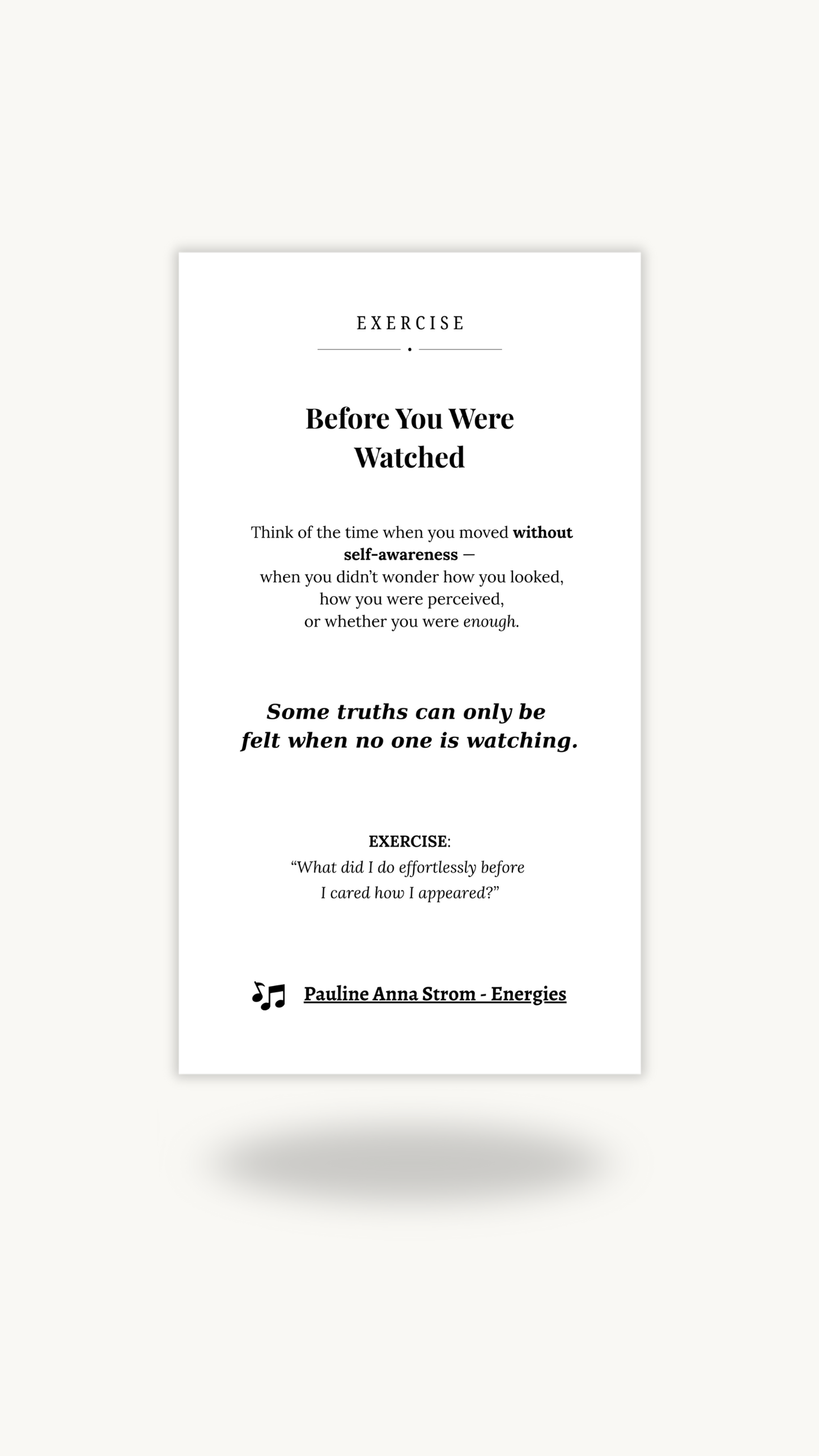 Your Origin Self - Mobile Journal